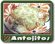 Recetas de Antojitos Mexicanos